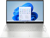 HP Pavilion Laptop 15-eh3079ng - AMD Ryzen 7 7730U / 2 GHz - Win 11 Home - Radeon Graphics - 16 GB RAM - 512 GB SSD NVMe - 39.6 cm (15.6") IPS 1920 x 1080 (Full HD) - Wi-Fi 6, Bluetooth - natürlich silberfarben (Basis), Natural Silver Aluminium (Abdeckung