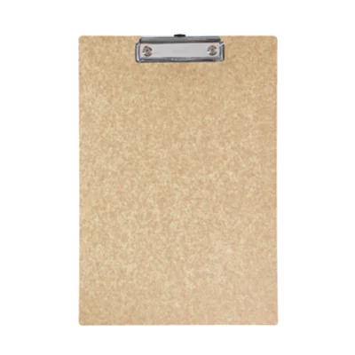 MAUL Klemmbrett MAULbalance 23,4 x 32,3 cm (B x H) DIN A4 Karton Material der Kaschierung außen: Kraftpapier braun