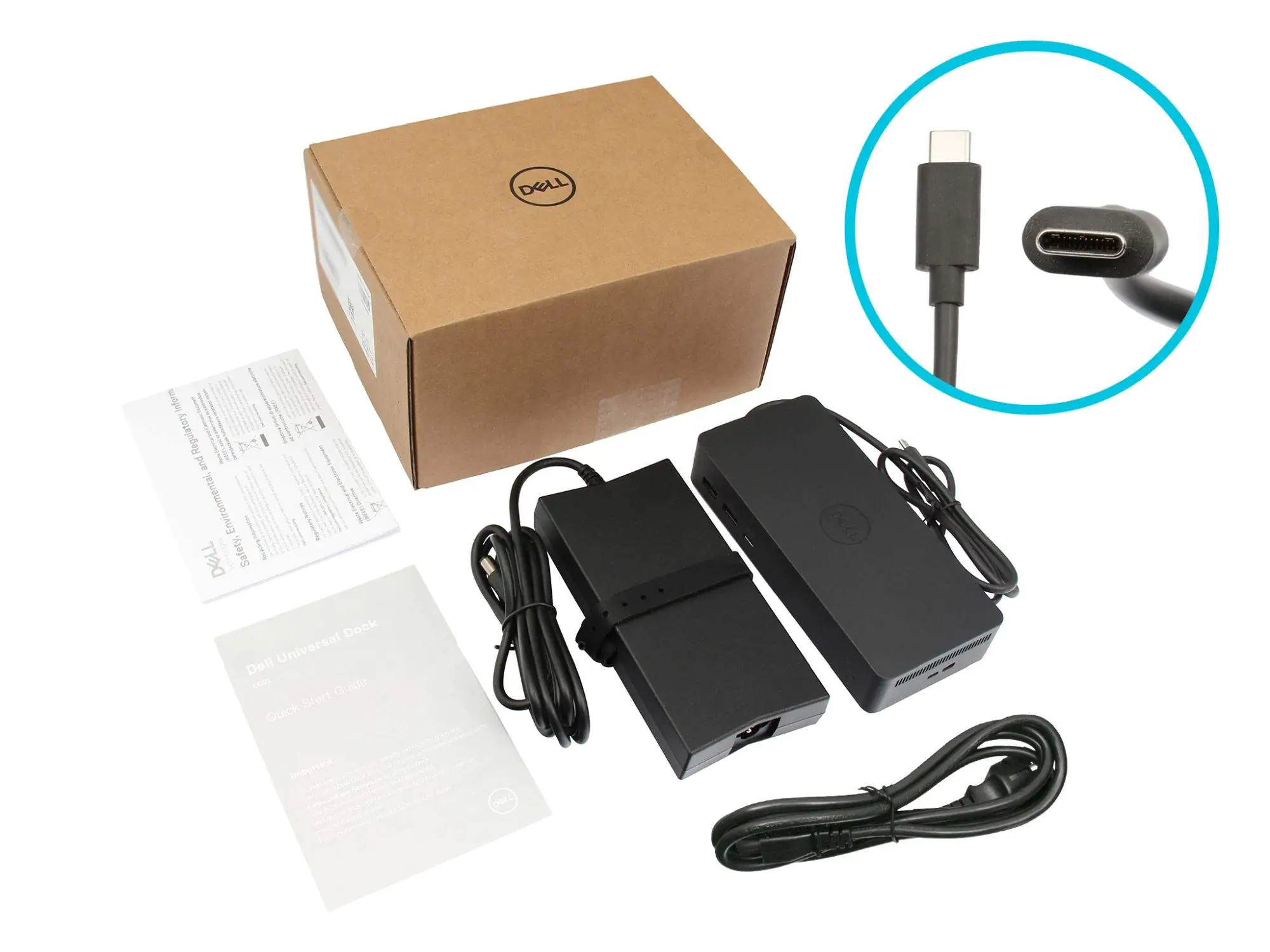 Dell Universal Dock - UD22 - Dockingstation - USB-C - 2 x DP, HDMI, USB-C - 1GbE - 96 Watt - mit 3 Jahre erweiterter Austauschservice und beschränkte Hardware-Garantie