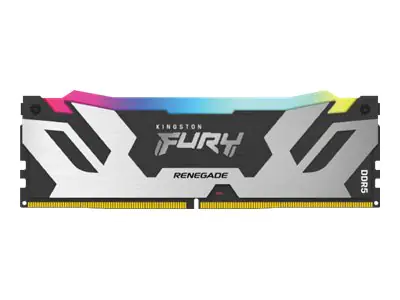 Kingston FURY Renegade RGB - DDR5 - Kit - 32 GB: 2 x 16 GB - DIMM 288-PIN - 6400 MHz / PC5-51200 - CL32 - 1.1 V - ungepuffert - on-die ECC