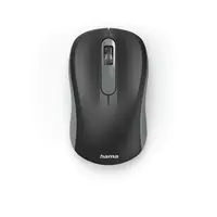 Hama AMW-200 - Maus - anthracite / black - rechts- und linkshändig - optisch - 3 Tasten - kabellos - 2.4 GHz - kabelloser Empfänger (USB) - Black Gray Hama AMW-200 - Maus - anthracite / black - rechts- und linkshändig - optisch - 3 Tasten - kabellos - 2.4 GHz - kabelloser Empfänger (USB) - Black Gray