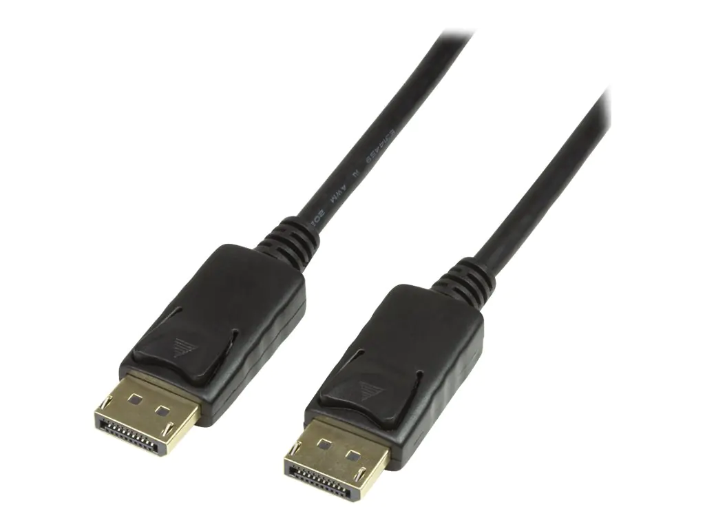 LogiLink - DisplayPort-Kabel - DisplayPort männlich zu DisplayPort männlich - 5 m - Schwarz LogiLink - DisplayPort-Kabel - DisplayPort männlich zu DisplayPort männlich - 5 m - Schwarz