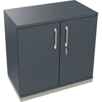 Flügeltürenschrank 2OH B800xT442xH781 si/Lavagrau Flügeltürenschrank 2OH B800xT442xH781 si/Lavagrau