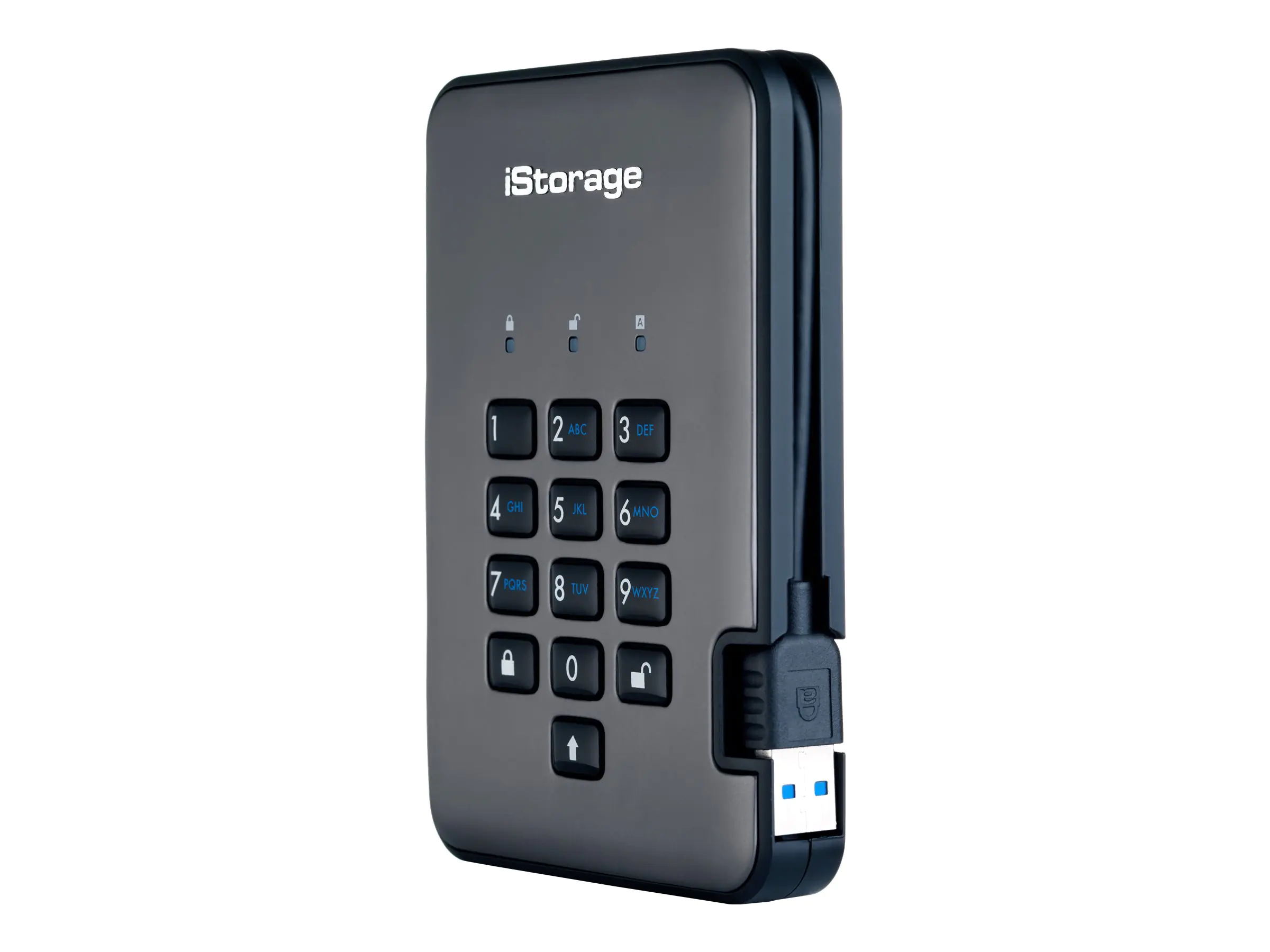 iStorage diskAshur PRO² - SSD - verschlüsselt - 256 GB - extern (tragbar)