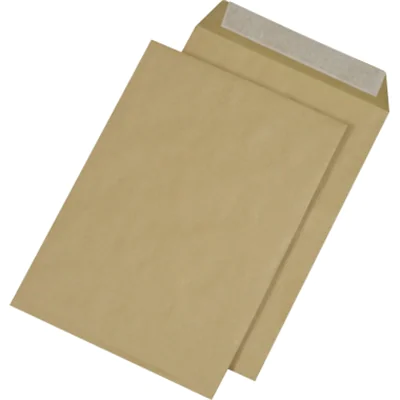MAILmedia Versandtasche DIN B4 250 x 353 mm (B x H) ohne Fenster 110g/m² mit Haftklebung Natronpapier ohne Fadenverstärkung braun 250 St./Pack. MAILmedia Versandtasche DIN B4 250 x 353 mm (B x H) ohne Fenster 110g/m² mit Haftklebung Natronpapier ohne Fadenverstärkung braun 250 St./Pack.