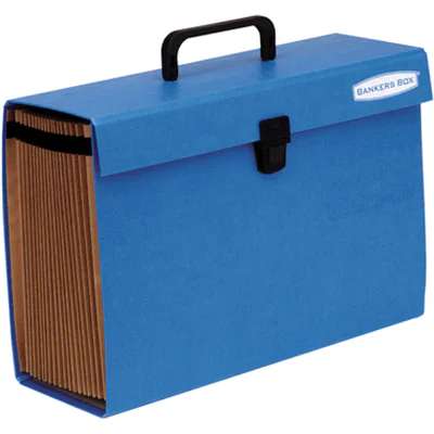 Bankers Box® Fächermappe Handifile DIN A4 inkl. vorgedruckter Registerkarten, blanko Registerkarten Faserplatten blau 19 Fächer Bankers Box® Fächermappe Handifile DIN A4 inkl. vorgedruckter Registerkarten, blanko Registerkarten Faserplatten blau 19 Fächer