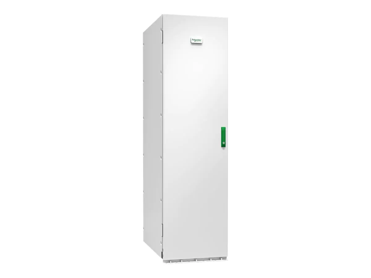 Schneider Electric Galaxy VS Modular Battery Cabinet - Batteriegehäuse - weiß, RAL 9003 - für P/N: GVSUPS50KB5FS, GVSUPS50KR0B5GS, GVSUPS60KB5GS, GVSUPS80K0B5GS, GVSUPS80KB5GS