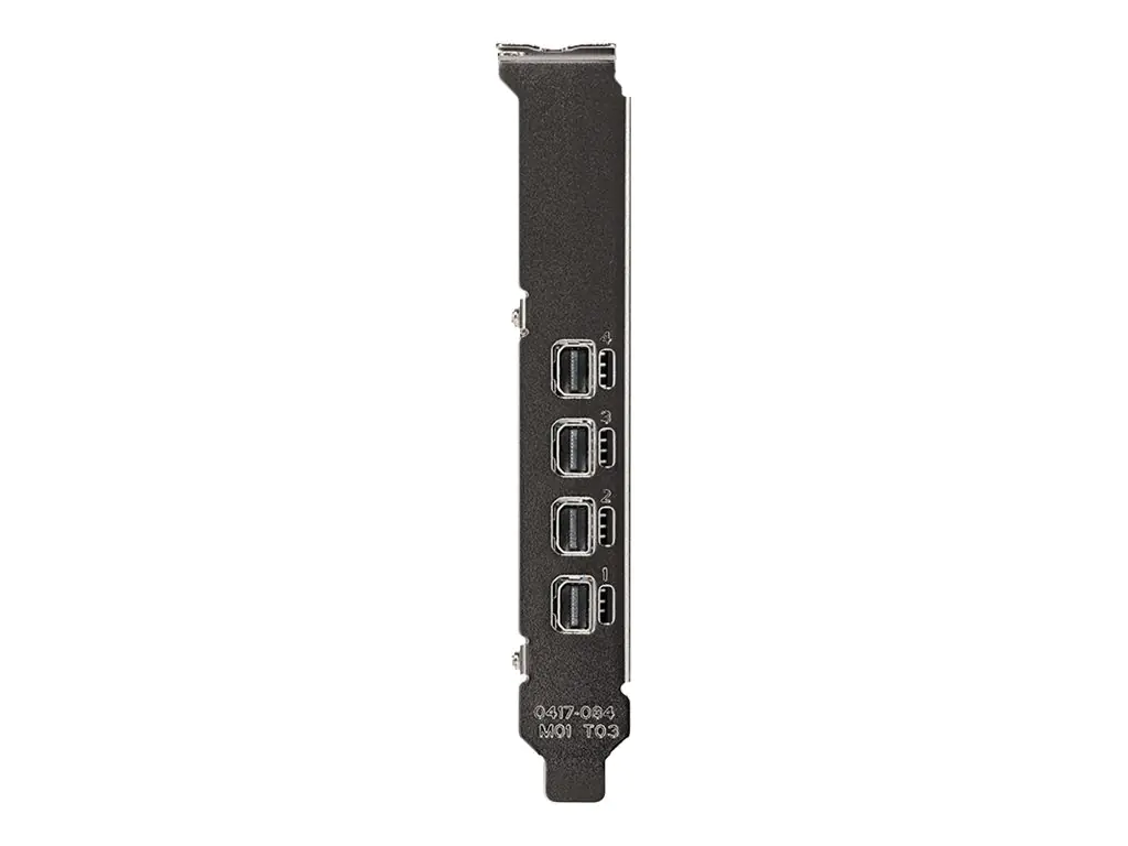 NVIDIA T1000 - Grafikkarten - T1000 - 4 GB GDDR6 - PCIe 3.0 x16 Low-Profile - 4 x Mini DisplayPort
