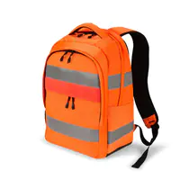 DICOTA Hi-Vis - Rucksack - 25 Liter - Thermoplastisches Polyurethan (TPU), 600D RPET - orange