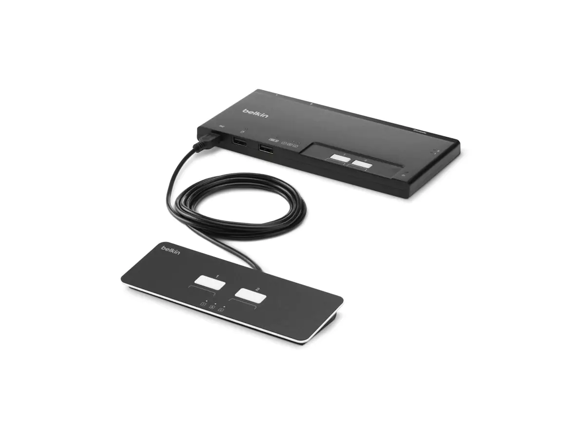 Belkin Modular Secure Single Head - KVM-Switch F1DN102MOD-BA-4