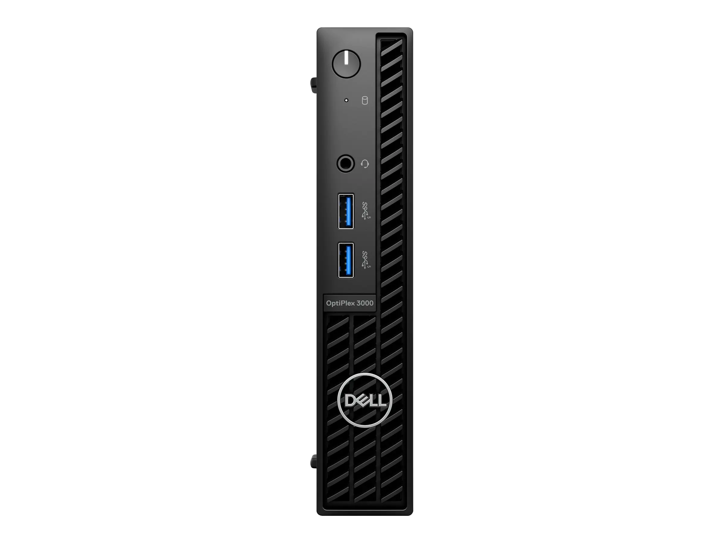 Dell OptiPlex 3000 - Micro - Core i3 12100T / 2.2 GHz - RAM 8 GB - SSD 256 GB - NVMe, Class 35 - UHD Graphics 730 - GigE - WLAN: 802.11a/b/g/n/ac/ax - Win 10 Pro (mit Win 11 Pro Lizenz) - Monitor: keiner - Schwarz - BTS - mit 1 Jahr Vor-Ort-Basisgara