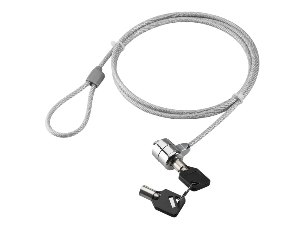 goobay PC LOCK 1 - Sicherheitskabelschloss - 1.5 m
