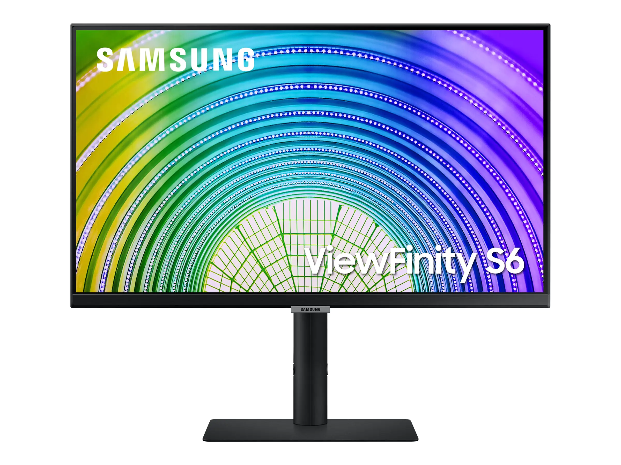 Samsung S24A600UCU - S60UA Series - LED-Monitor - 61 cm (24") - 2560 x 1440 QHD @ 75 Hz - IPS - 300 cd/m² - 1000:1 - HDR10 - 5 ms - HDMI, DisplayPort, USB-C - Schwarz