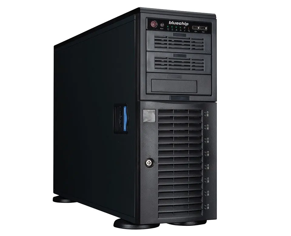 bluechip SERVERline T30336a Silent/Quiet-Server, Tower, Intel® Xeon® 6315P Prozessor / bis zu 5.20 GHz, 32 GB DDR5, 2 x 960 GB SSD, 2 x Gigabit Ethernet 850684