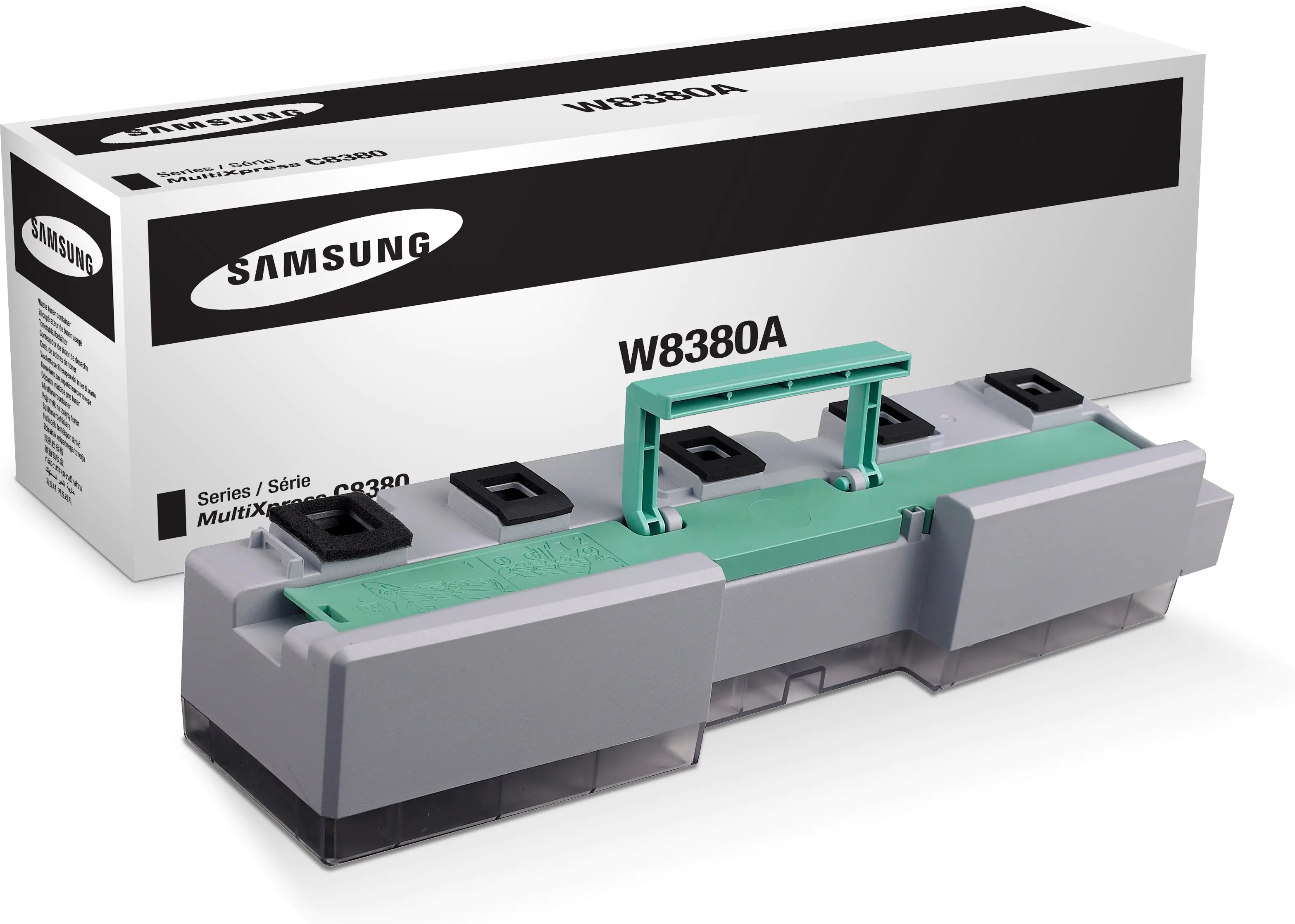 Samsung CLX-W8380A - Schwarz, Gelb, Cyan, Magenta - Tonersammler - für Samsung CLX-8380ND, CLX-8380NDG, CLX-8380NI, CLX-8385ND, CLX-8385NX Samsung CLX-W8380A - Schwarz, Gelb, Cyan, Magenta - Tonersammler - für Samsung CLX-8380ND, CLX-8380NDG, CLX-8380NI, CLX-8385ND, CLX-8385NX