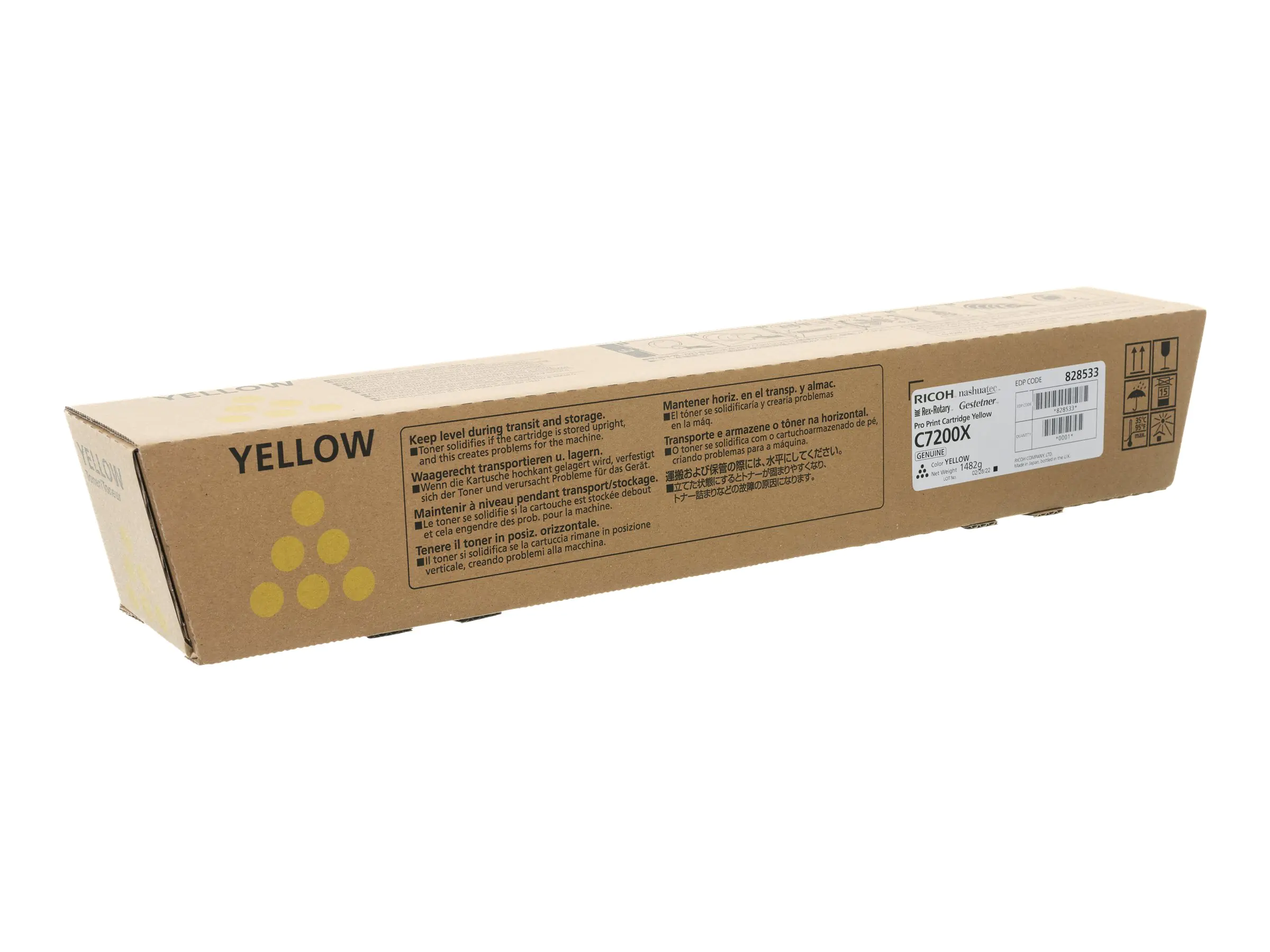 Ricoh Gelb - original - Tonerpatrone - für 828533
