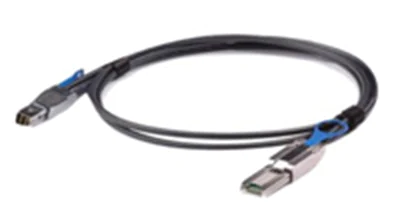HPE - Externes SAS-Kabel - 4x Mini SAS HD (SFF-8643) (M) zu 4x Mini SAS HD (SFF-8643) (M) - 2 m - für HPE D3600, D3610, D3700, D3710, D6020, H241 Smart Host Bus Adapter