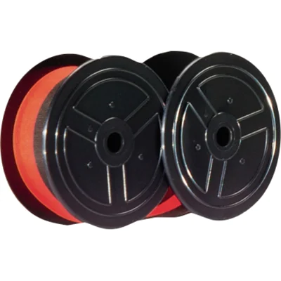 Farbband Sharp RB02, Brother, Canon, Olympia 51N Nylon schwarz/rot