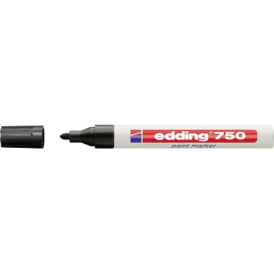 edding Lackmarker 750 4-750001 2-4mm Rundspitze permanent schwarz edding Lackmarker 750 4-750001 2-4mm Rundspitze permanent schwarz