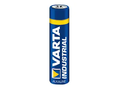 Varta Industrial 4003 - Batterie 4 x AAA - Alkalisch - 1250 mAh Varta Industrial 4003 - Batterie 4 x AAA - Alkalisch - 1250 mAh