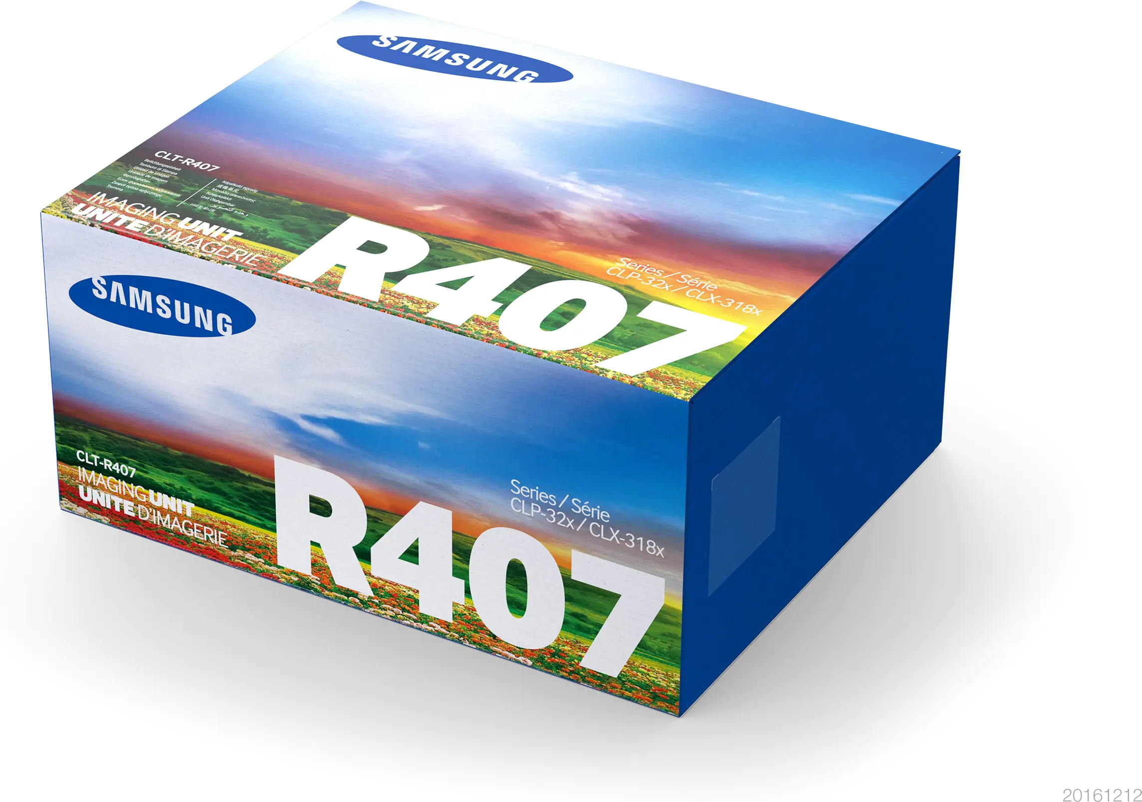 Samsung CLT-R407 - Schwarz, Gelb, Cyan, Magenta - Original - Druckerbildeinheit - für Samsung CLP-320, CLP-325, CLX-3180, CLX-3185, CLX-3186