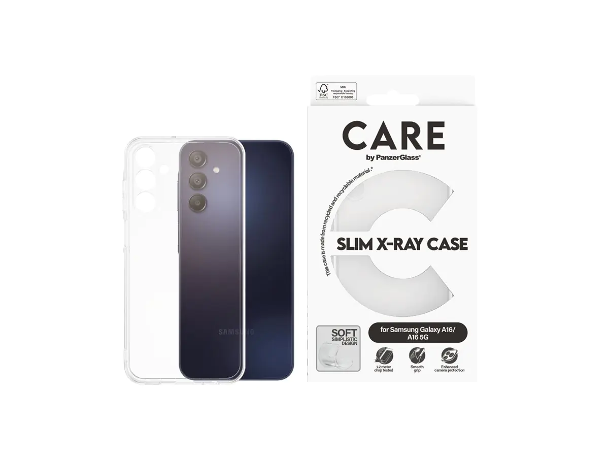PanzerGlass CARE by PanzerGlass X-Ray - Hintere Abdeckung für Mobiltelefon - weicher Grund - Therm