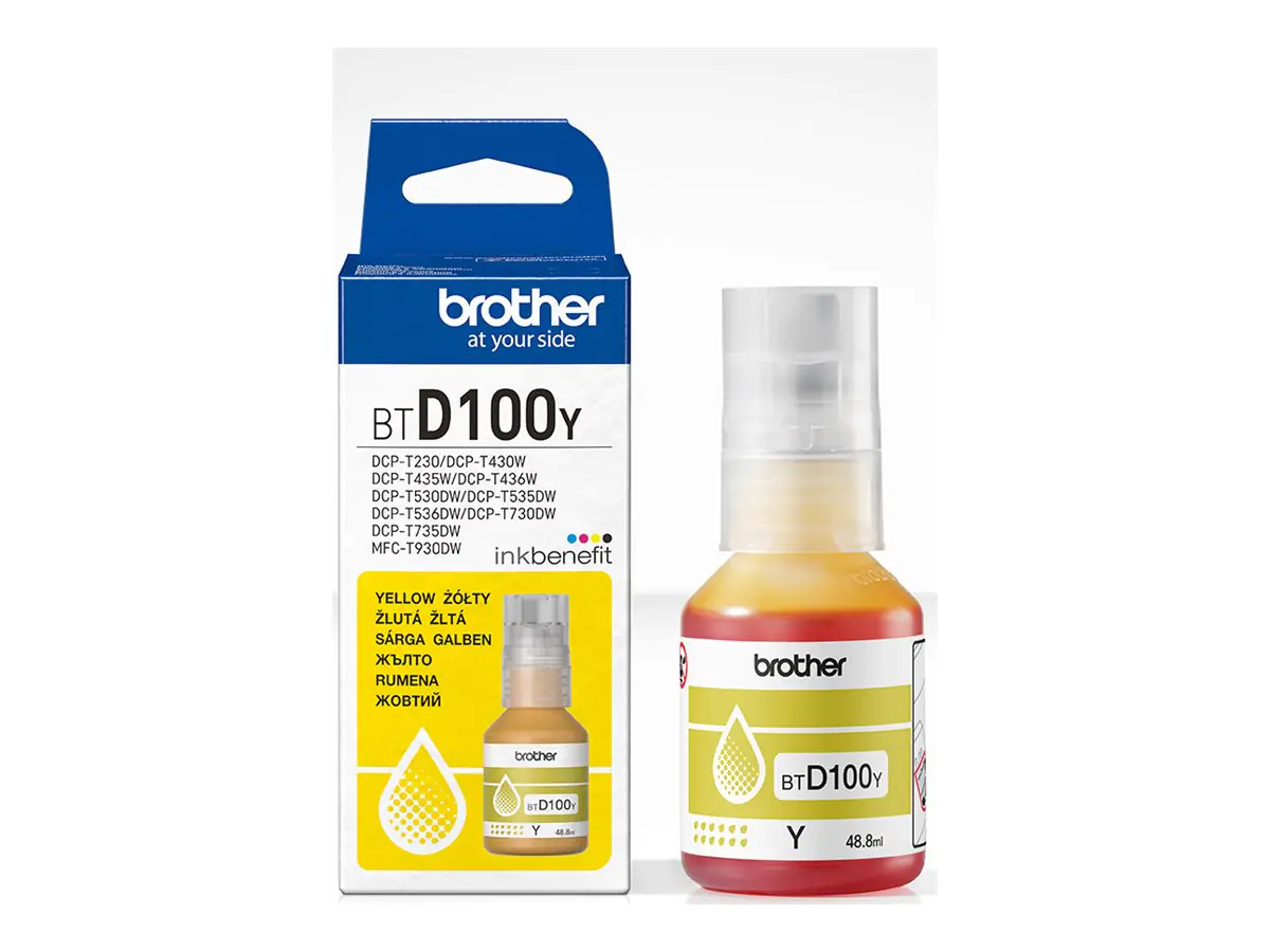 Brother BTD100Y - 48.8 ml - mit hoher Kapazität