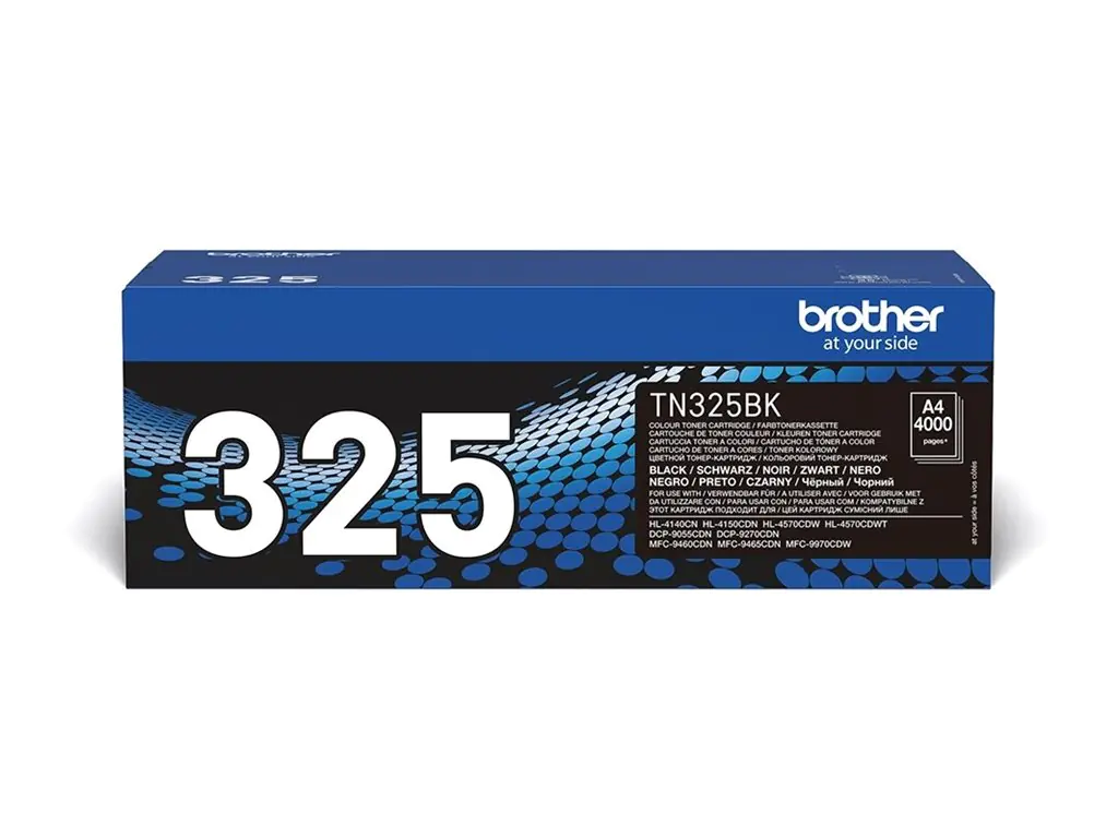 Brother TN325BK - Hohe Ergiebigkeit - Schwarz
