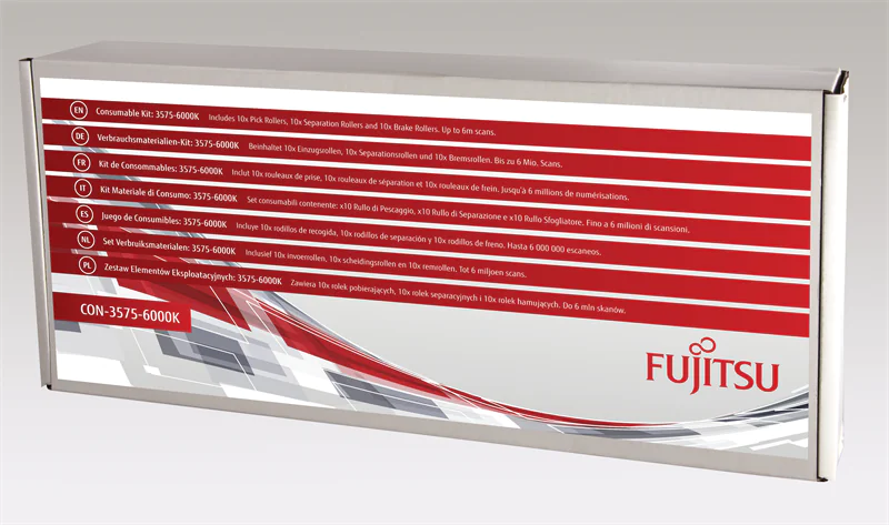 Fsas Technologies Fujitsu Consumable Kit: 3575-6000K - Scanner CON-3575-6000K