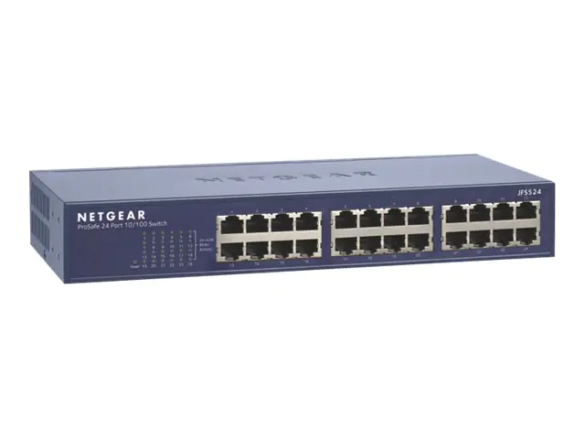 Netgear Switch JFS524-200EUS 24 Desktop, an Rack montierbar