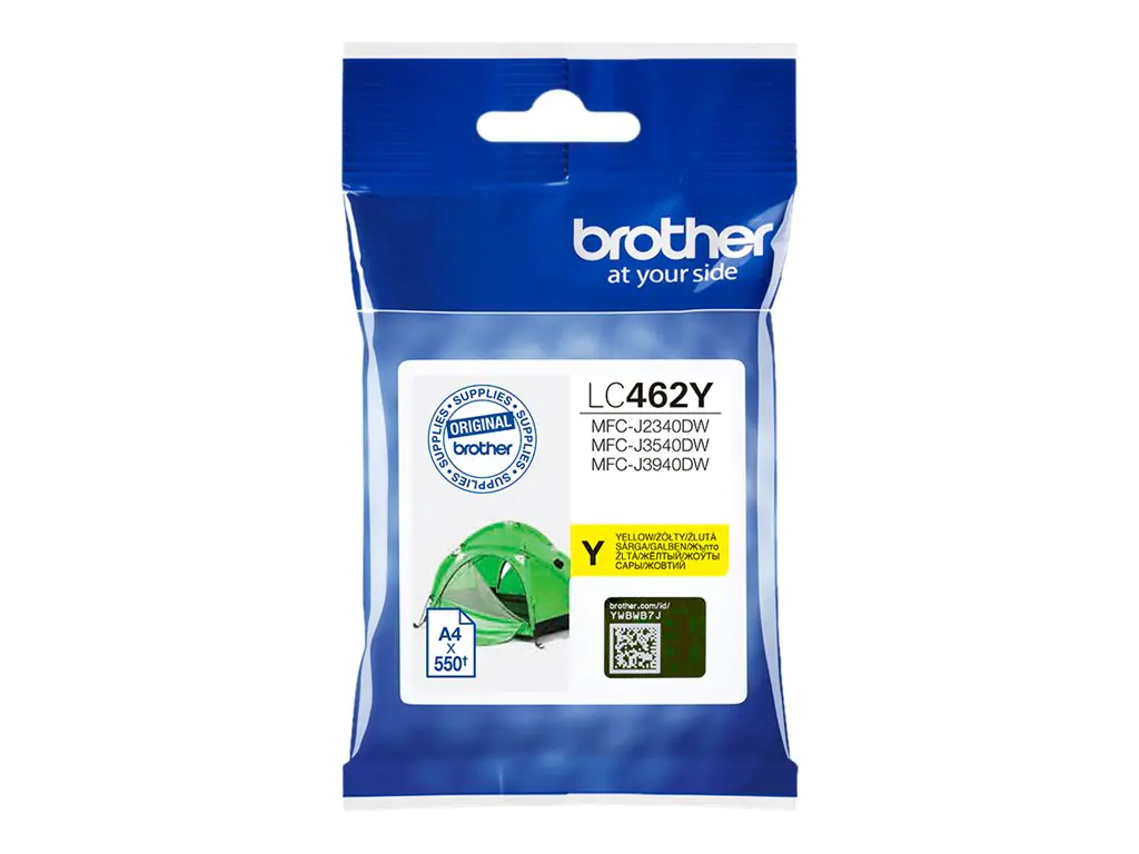 Brother LC462Y - Gelb - original - Tintenpatrone - für Brother MFC-J2340DW, MFC-J3540DW, MFC-J3940DW