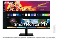 Samsung S32BM700UP - M70B Series - LED-Monitor - Smart - 80 cm (32") - 3840 x 2160 4K @ 60 Hz - VA - 300 cd/m² - 3000:1 - HDR10 - 4 ms - 2xHDMI, USB-C - Lautsprecher - Schwarz