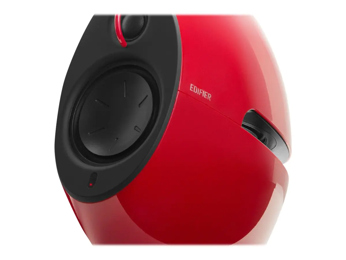 Edifier Luna HD - Lautsprecher - kabellos - Bluetooth - 74 Watt (Gesamt) - zweiweg - Rot