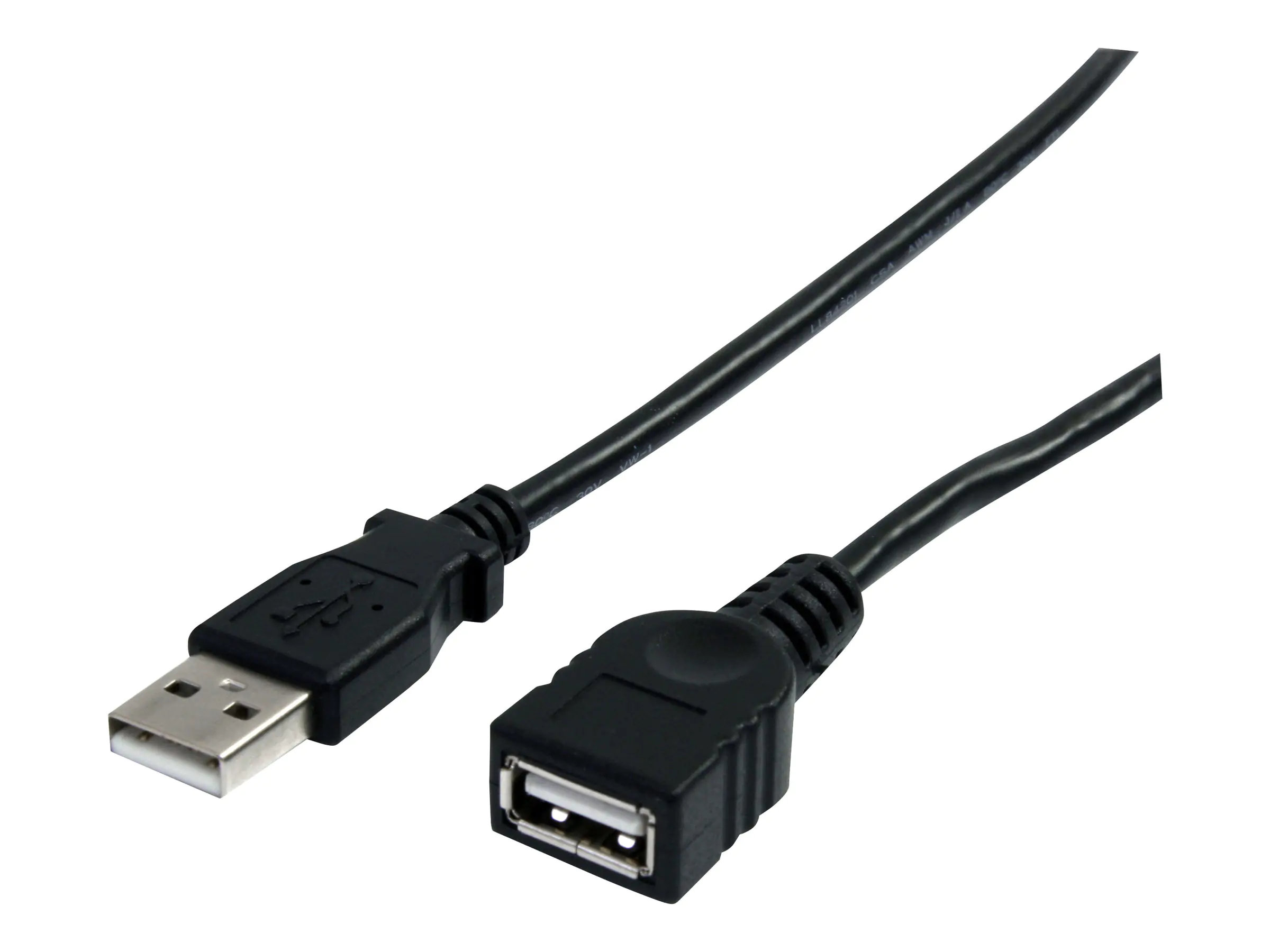 StarTech 1,8m USB 2.0 A Verlängerungskabel - Stecker / Buchse - USB Verlängerung - Schwarz - USB-Verlängerungskabel - USB (M) zu USB (W) - USB 2.0 - 1.8 m - Schwarz - für P/N: 35FCREADBK3, ICUSB2321F, ICUSB232V2, LTUB1MBK, MSDREADU2OTG, ST4200MINI2, UUSBO StarTech 1,8m USB 2.0 A Verlängerungskabel - Stecker / Buchse - USB Verlängerung - Schwarz - USB-Verlängerungskabel - USB (M) zu USB (W) - USB 2.0 - 1.8 m - Schwarz - für P/N: 35FCREADBK3, ICUSB2321F, ICUSB232V2, LTUB1MBK, MSDREADU2OTG, ST4200MINI2, UUSBO