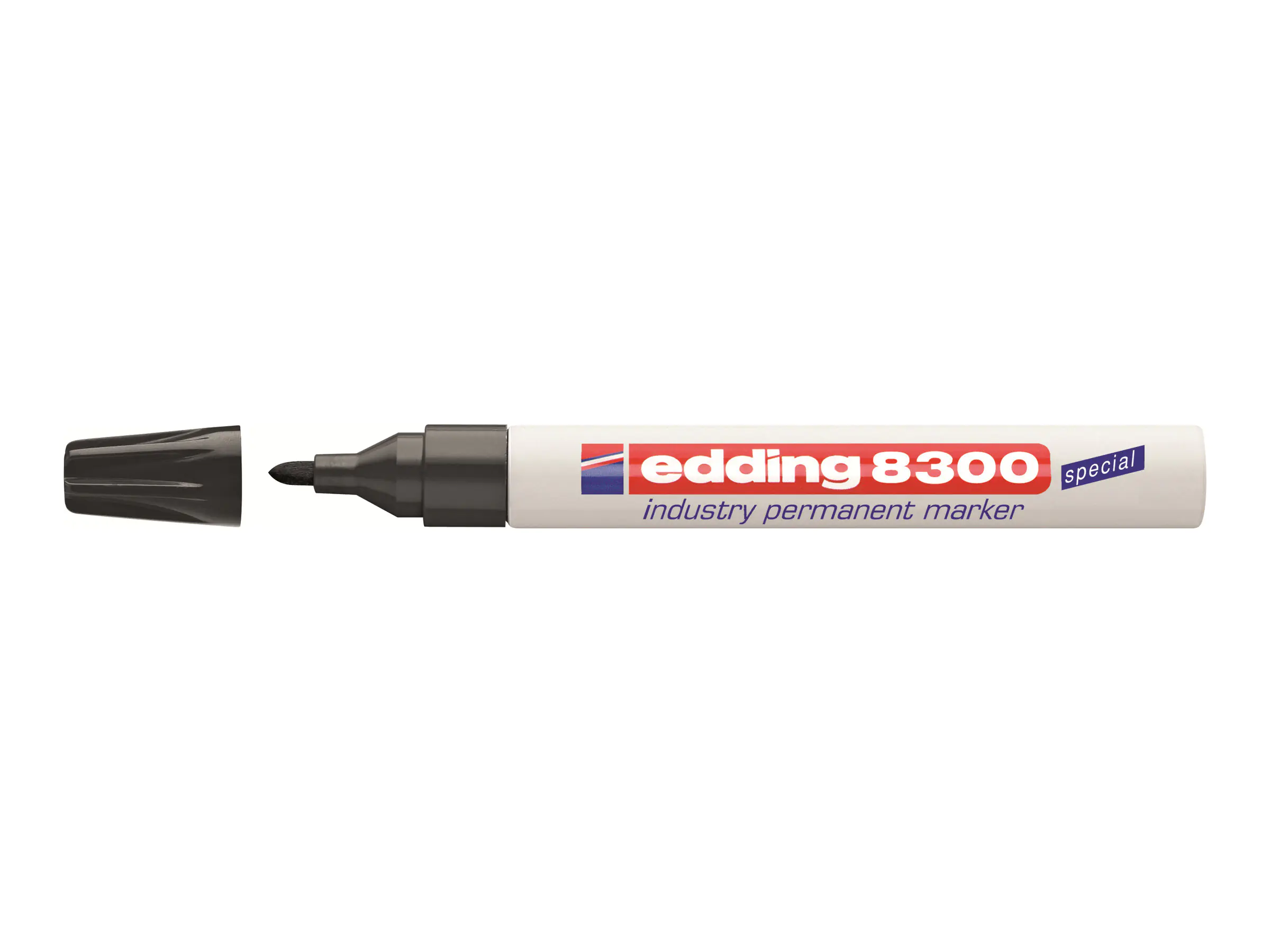 EDDING 8300 industry - Marker - permanent - Schwarz 4-8300001