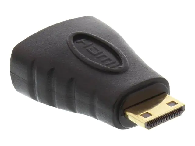 InLine - HDMI-Adapter - 19 pin mini HDMI Type C männlich zu HDMI weiblich