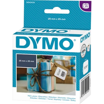 DYMO Vielzwecketikett S0929120 25x25mm weiß 750 St./Pack. DYMO Vielzwecketikett S0929120 25x25mm weiß 750 St./Pack.
