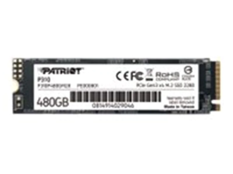 Patriot P310 - SSD - 480 GB - intern - M.2 2280 - PCIe 3.0 x4 (NVMe)