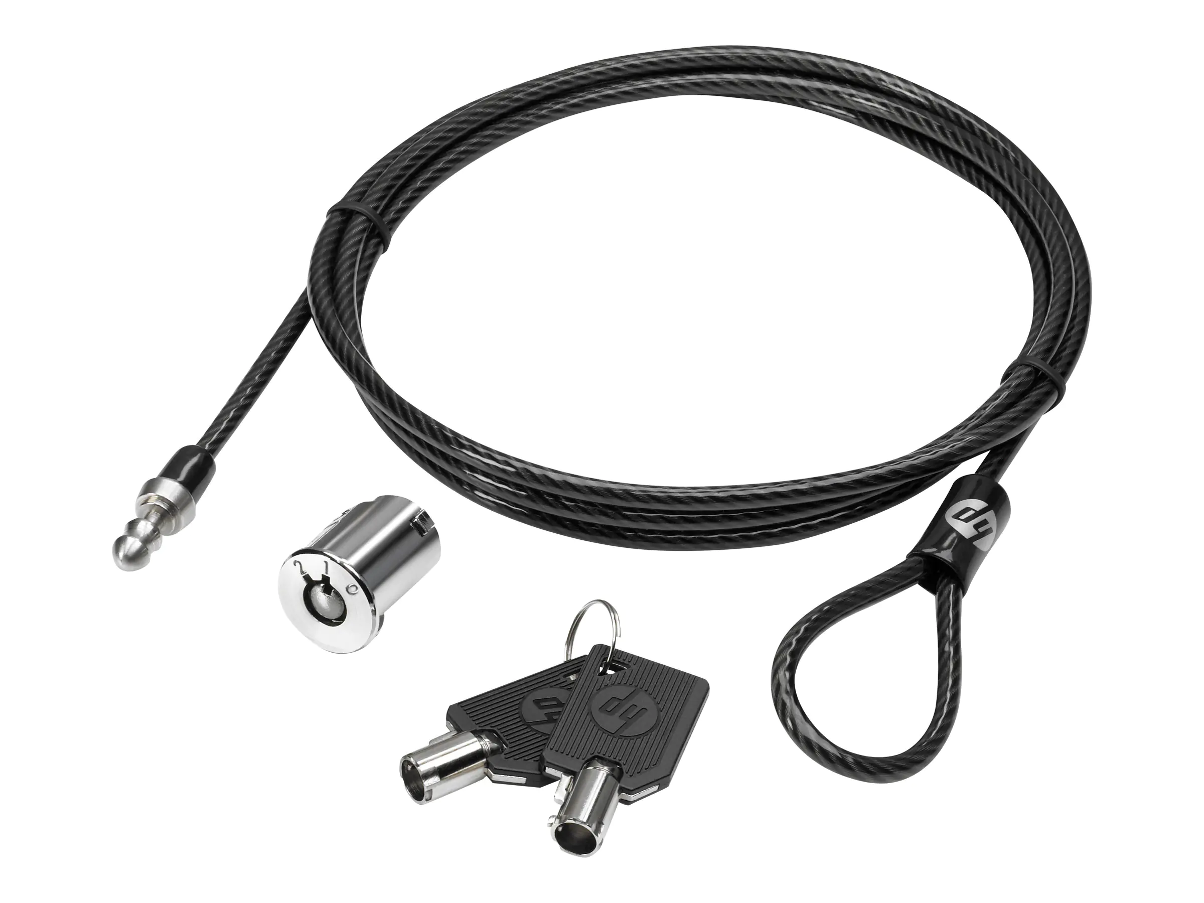 HP Docking Station Cable Lock - Sicherheitskabelschloss - für EliteBook 84XX, 85XX, 8770; ZBook 15u G2, 15u G3, 15u G4, 15u G5, 15u G6, 17, 17 G2