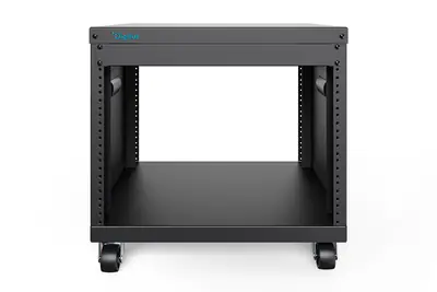 Digitus - Schrank Netzwerkschrank - Schwarz, RAL 9005 - 8U - 48.3 cm (19")
