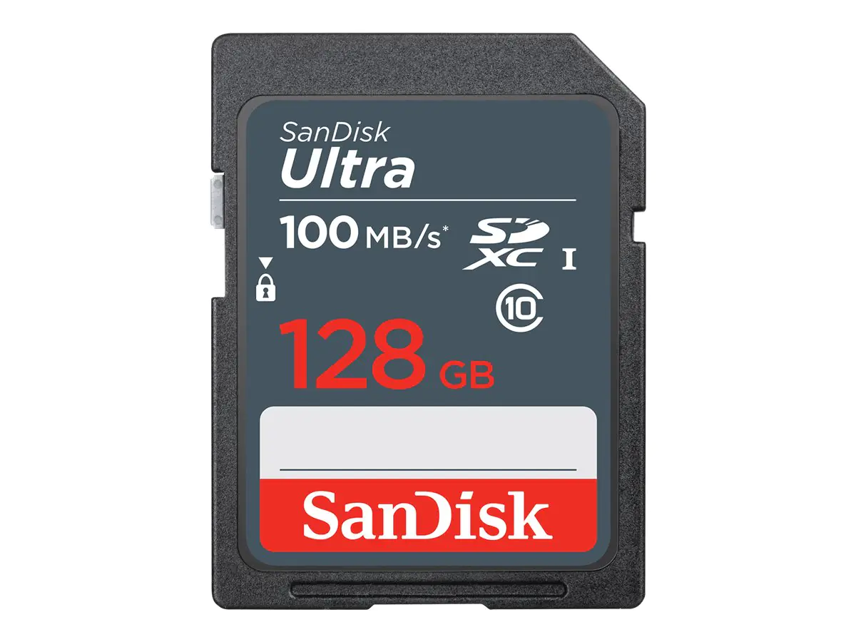SanDisk Ultra - Flash-Speicherkarte - 128 GB - UHS Class 1 / Class10 - SDXC UHS-I
