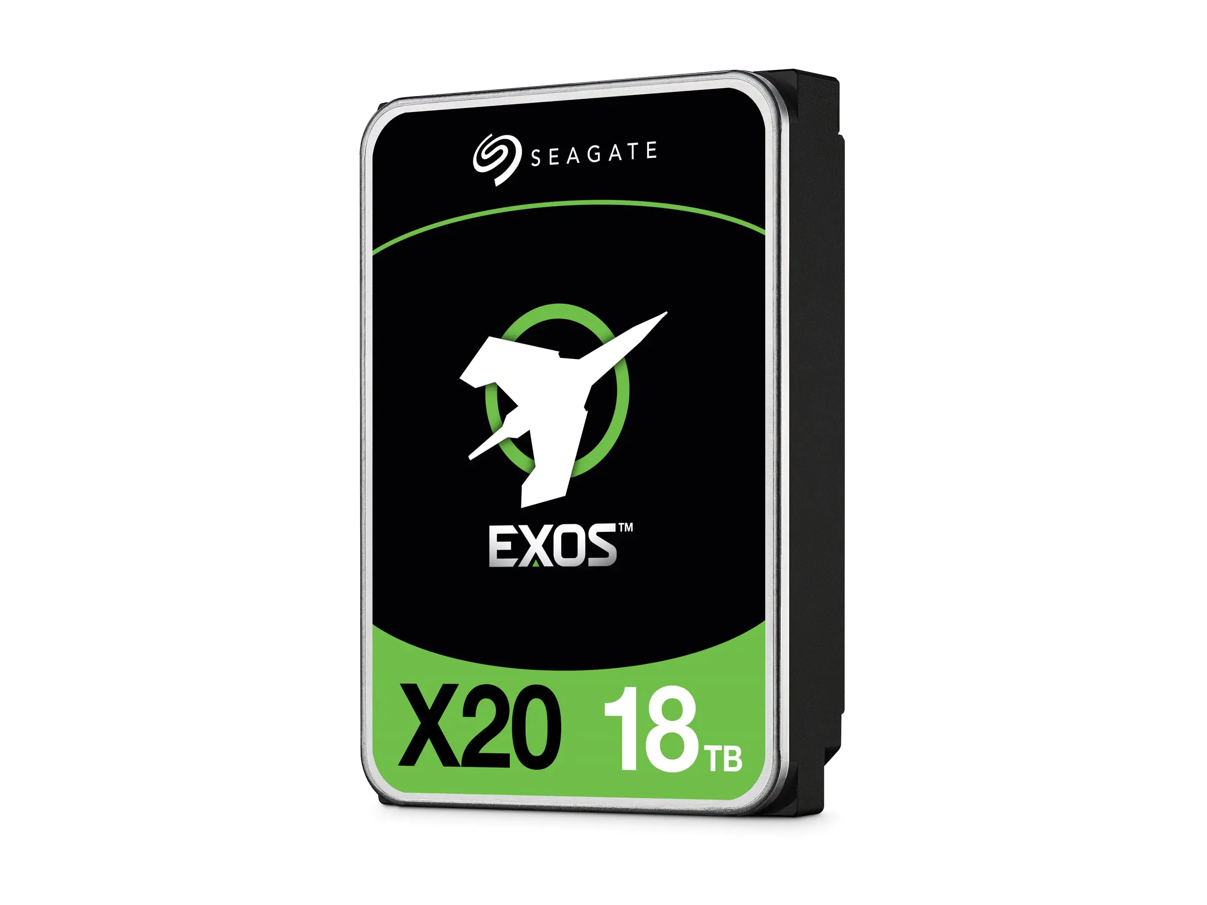 Seagate Exos X20 ST18000NM001D - Festplatte - verschlüsselt - 18 TB - intern - SAS 12Gb/s - 7200 rpm - Puffer: 256 MB - Self-Encrypting Drive (SED)