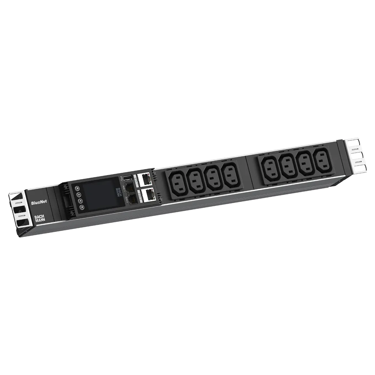 Bachmann BN Essential Metered 19" 8xC13 CEE7/7 - 2 m BM0023691