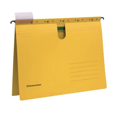 Soennecken Hängehefter 2018 DIN A4 220g kaufm. Heft. ge 25 St./Pack. Soennecken Hängehefter 2018 DIN A4 220g kaufm. Heft. ge 25 St./Pack.
