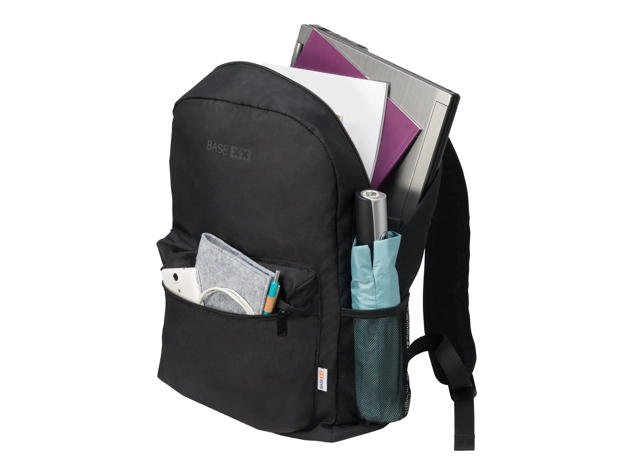 DICOTA BASE XX B2 - Notebook-Rucksack - 12" - 14.1" - Schwarz