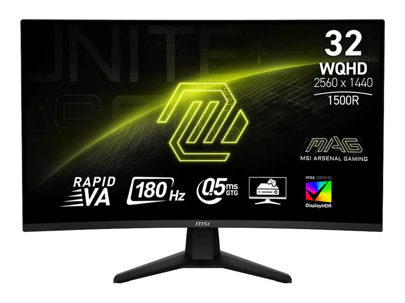 MSI MAG 32CQ6F - LED-Monitor - Gaming - gebogen - 81.3 cm (32")
