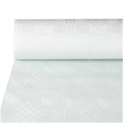 PAPSTAR Damasttischtuch 12542 50x1m Papier weiß