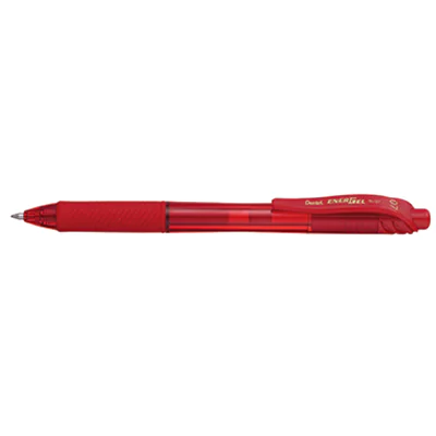 Pentel Gelroller EnerGel X BL107-BX 0,35mm Druckmechanik rot Pentel Gelroller EnerGel X BL107-BX 0,35mm Druckmechanik rot