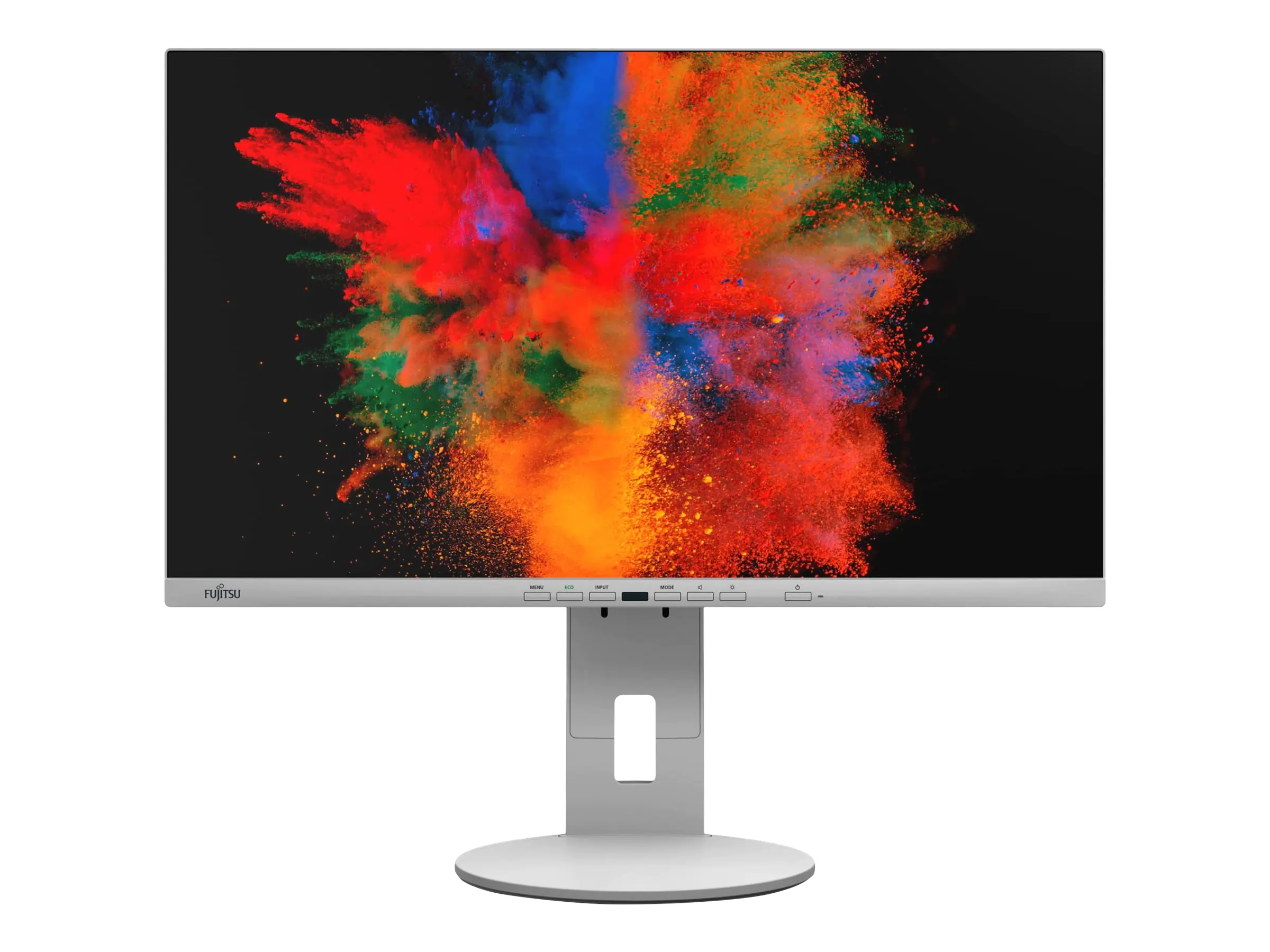 Fujitsu B2410 TE - LED-Monitor - 60.5 cm (23.8") - 1920 x 1080 Full HD (1080p) - 250 cd/m² - 1000:1 - 5 ms - HDMI, DVI-D, VGA, DisplayPort, USB-C - Lautsprecher