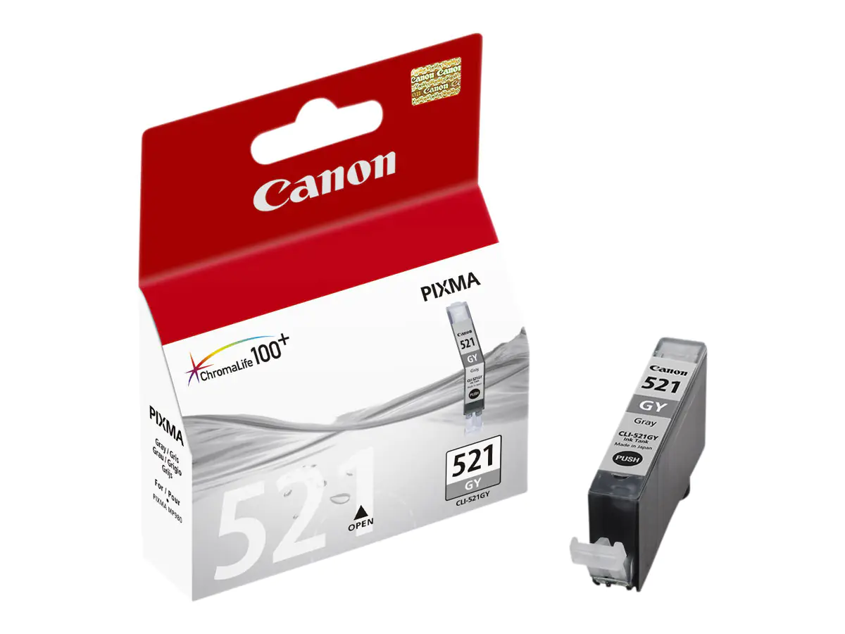 Canon CLI-521GY - 9 ml - Grau - original - Tintenbehälter 2937B001